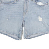 LEVI'S Mens Shorts Blue Denim M W32 Casual Classic Fit Distressed