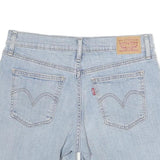 LEVI'S Mens Shorts Blue Denim M W32 Casual Classic Fit Distressed