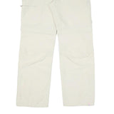 TCM Womens Beige Regular Fit Zip Closure Polyester Blend Trousers W34 L32