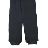 COLUMBIA Lined Mens Polyester Blend Black Relaxed Trousers W24 L28 Outdoor Zip
