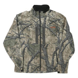 Mens Camouflage Polyester Blend Jacket XL Zip Outdoor Plain Lightweight