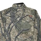 Mens Camouflage Polyester Blend Jacket XL Zip Outdoor Plain Lightweight