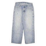 CARHARTT Mens Jeans Blue Relaxed Straight Denim Light W36 L30 Workwear Vintage