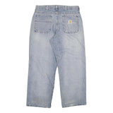 CARHARTT Mens Jeans Blue Relaxed Straight Denim Light W36 L30 Workwear Vintage