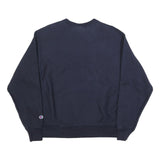 CHAMPION REVERSE WEAVE Mens Navy Blue Amazon Logo Crew Neck L Sweatshirt