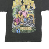 UNCLE RECO Mens Black Hank Scorpio Graphic T-Shirt L Short Sleeve Crew Neck