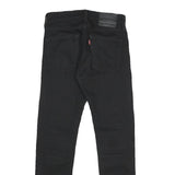 LEVI'S 510 BIG E Mens Slim Black Denim Raw W28 L32 Slim Fit Jeans