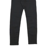 LEVI'S 510 BIG E Mens Slim Black Denim Raw W28 L32 Slim Fit Jeans