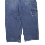 DICKIES Mens Blue Regular Jeans Denim W36 L23 Workwear Zip Closure