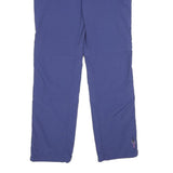 OCK Womens Polyamide Blue Regular Fit Straight Leg Trousers W28 L32 Outdoor