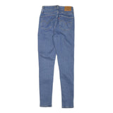 LEVI'S Womens Jeans Blue Slim Skinny Denim Light W22 L28 Stretch Comfort