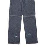 SHOGO Mens Jeans Blue Regular Straight Denim Medium W30 L35 Zip Cotton Blend