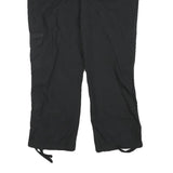 DKNY Womens Black Casual Cotton Blend Cargo Shorts M W28 Comfortable Fit