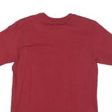 NIKE Mens Red National Champions Graphic T-Shirt M Short Sleeve Crew Neck