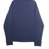 NFL Mens Navy Blue Hoodie M Cotton Blend Pullover Seattle Bird Graphic