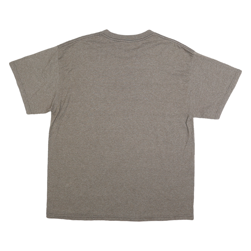 MV SPORT Mens Grey Say Ya To Da Up-Eh! Graphic T-Shirt XL Short Sleeve Crew Neck