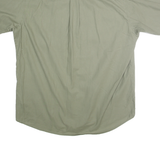 RED HEAD Mens Green Cotton Short Sleeve Shirt XL Casual Button Pocket