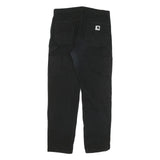 CARHARTT Womens Cotton Blend Black Regular Straight Trousers W30 L29 Workwear