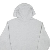 CHAMPION Mens Grey Pullover Hoodie M Classic Logo Cotton Blend Pocket Comfort