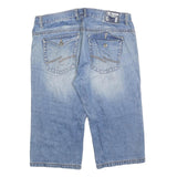 TO9M TOMPSON Mens Shorts Blue Casual Denim 2XL W40 Cotton Blend Relaxed Fit