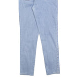 LEVI'S 721 Womens Jeans Blue Slim Skinny Denim Light W30 L27 Zip Cotton Blend