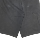 DICKIES Mens Shorts Black Casual L W36 Workwear Polyester Blend