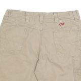 WRANGLER Mens Shorts Beige Casual L W36 Cotton Blend Practical Pockets