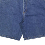 FLAGSHIP Mens Denim Blue Casual Shorts XL W38 Cotton Blend Classic Fit