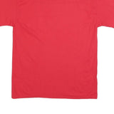 CHAMPION Mens Red Liberty Graphic T-Shirt L Short Sleeve Crew Neck