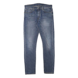LEVI'S Mens Slim Blue Denim Classic Zip Jeans W31 L30 Stylish Comfortable