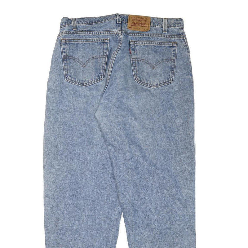 LEVI'S Womens Jeans Blue Relaxed 560 Denim Medium W34 L31 Classic Casual Zip