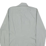 CALVIN KLEIN Mens Grey Shirt XS Classic Cotton Blend Long Sleeve Casual