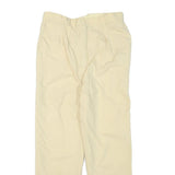 TALBOTS Womens Wool Cream Regular Fit Straight Leg Trousers W29 L26 Casual