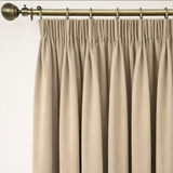 Anydrape Beige Velvet Blackout Curtains – High‑Quality Modern Luxury Drapes for Living Room, Bedroom & Dining Windows