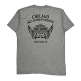 Chicago Harley-Davidson Of Wrigleyville Harley Davidson Graphic T-Shirt - Large Gray Cotton