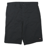 DICKIES Mens Shorts Black Casual Regular XL W40 Cotton Blend Workwear