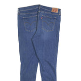 LEVI'S 720 Womens Slim Skinny Denim Medium W33 L30 Stretch Cotton Blend Zip