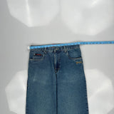 Hawk Wide Leg Jeans - 30W 31L Blue Denim
