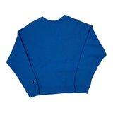 Reverse Weave Champion Sweatshirt - Medium Blue Cotton
