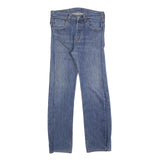 LEVI'S 501 Mens Jeans Blue Regular Straight Denim Raw W31 L32 Classic Button Fly