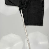 Unbranded Denim Shorts - 34W 9L Black Denim