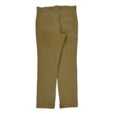 Carhartt Carpenter Trousers - 32W 32L Khaki Cotton