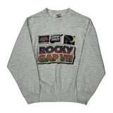 Fruit Of The Loom Graphic Sweatshirt - Large Grey Cotton Blend