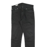 LEVI'S 512 Big E Mens Jeans Black Slim Skinny Denim Medium W30 L32 Classic Style