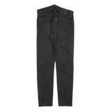 LEVI'S 512 Big E Mens Jeans Black Slim Skinny Denim Medium W30 L32 Classic Style