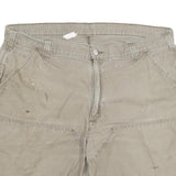 CARHARTT Mens Shorts Beige Casual Cotton Blend 3XL W40 Workwear Utility