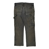 Dickies Double Knee Carpenter Pants - 36W 31L Gray Cotton