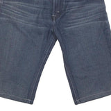 LEVI'S Womens Shorts Blue Denim L W32 505 Straight Fit Casual Style
