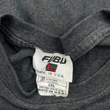 Fubu Graphic Long Sleeve T-Shirt - 2XL Gray Cotton