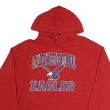 JERZEES Mens Red St. Lude West Central Eagles Hoodie XL Eagle Print